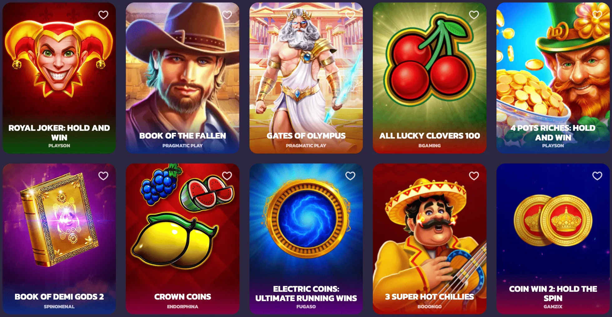 jeux Coolzino Casino
